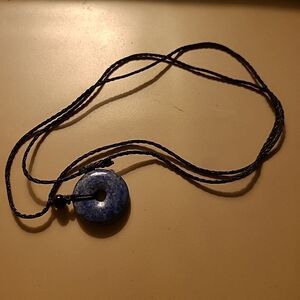 Necklace with Doughnut Charm